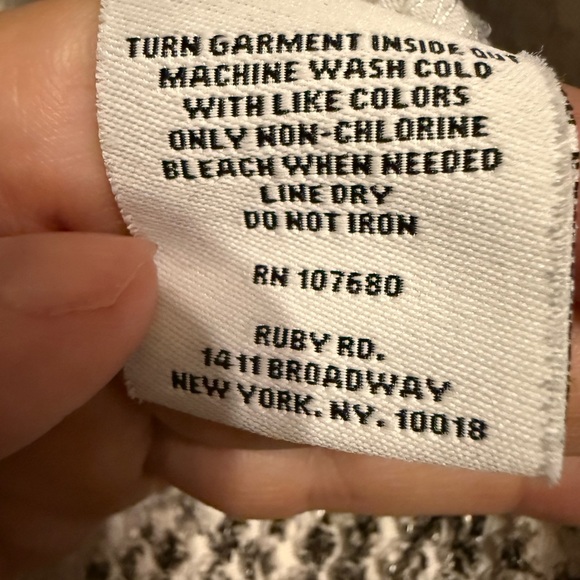 Ruby Rd. Women's Black and White Textured Blazer - Picture 6 of 8